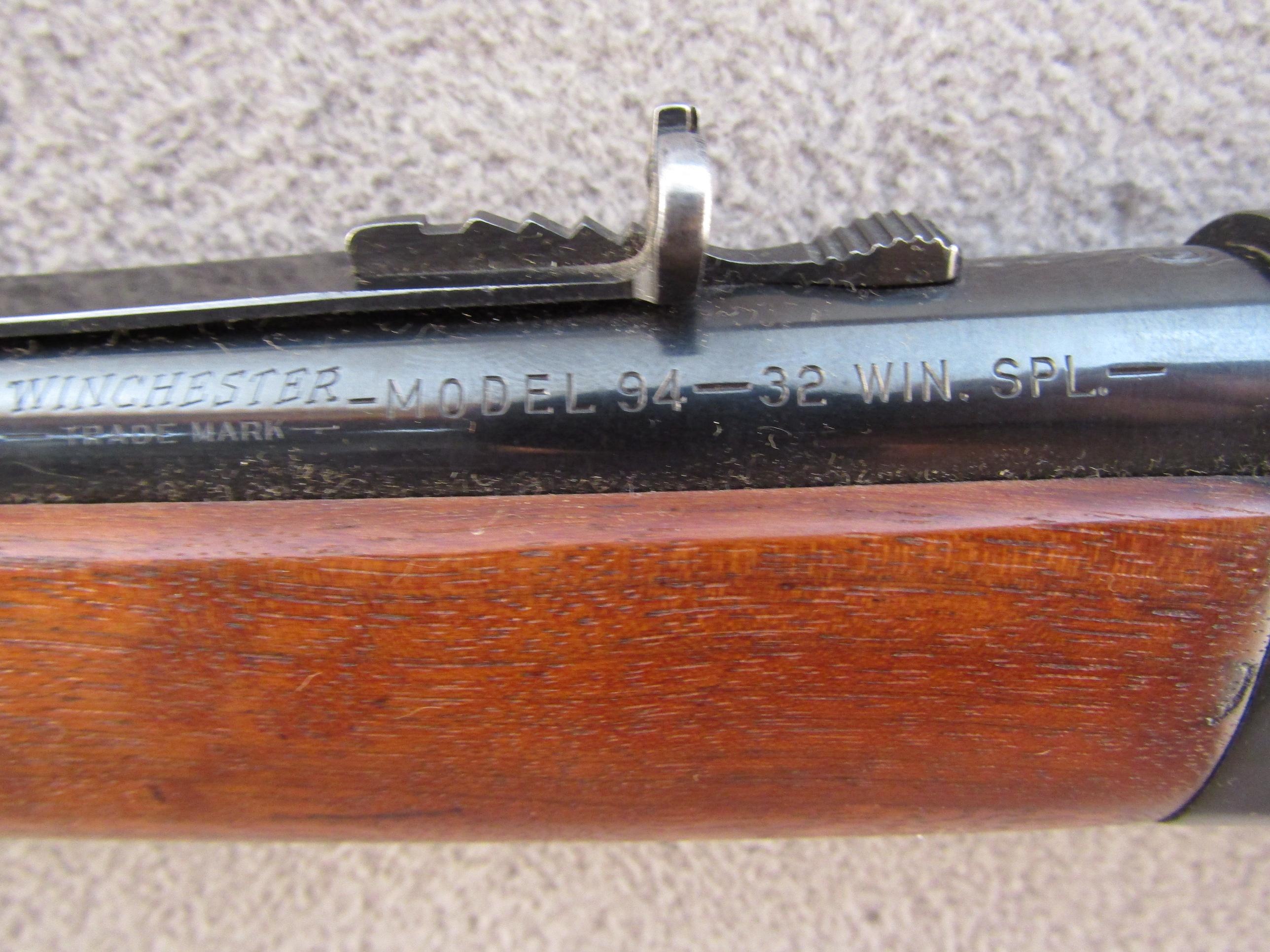 WINCHESTER Model 94, Lever-Action Rifle, .32win spl, S#2265977