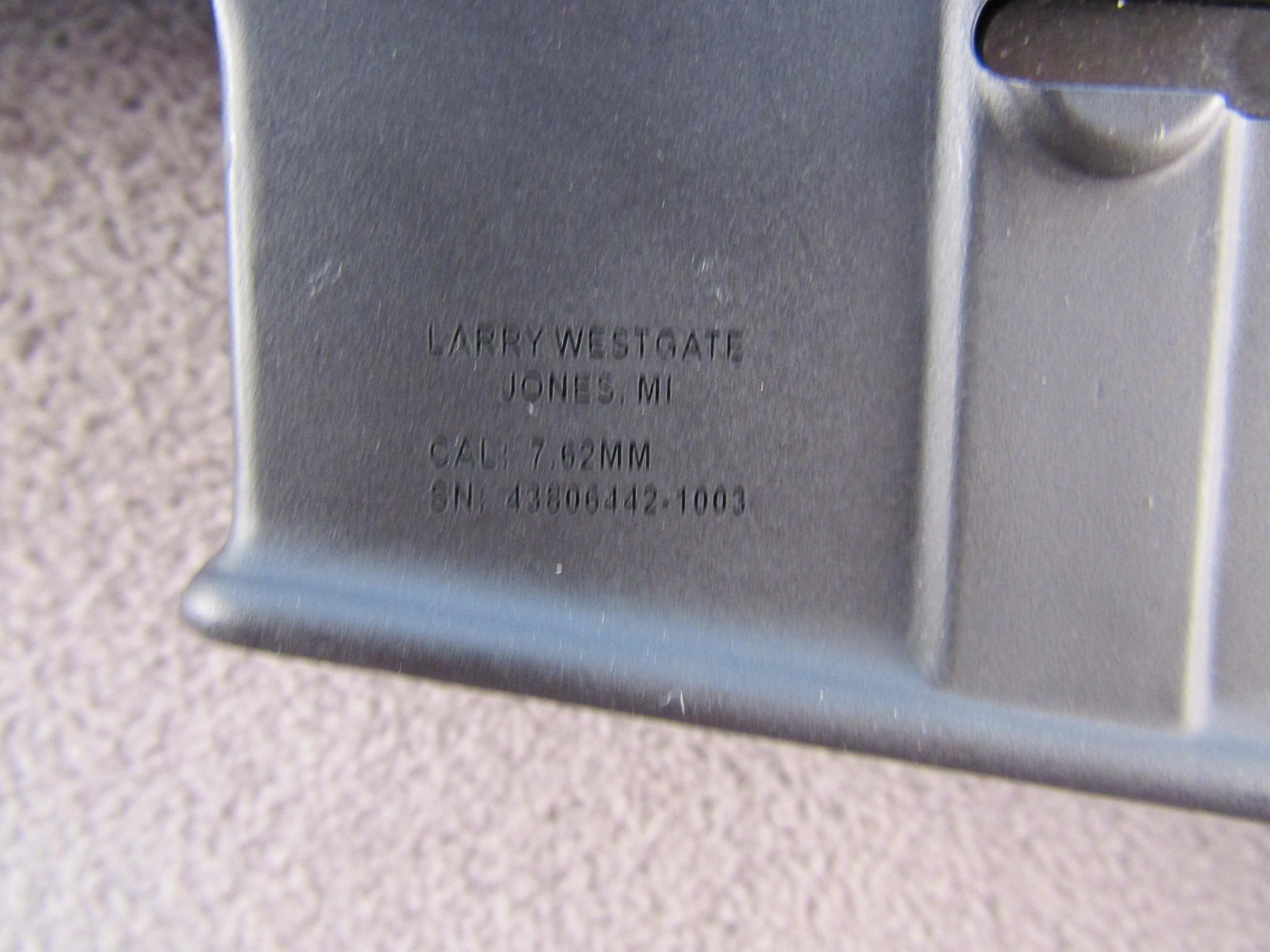CUSTOM BUILT, Semi-Auto Rifle, 7.62, S#4806442-1003
