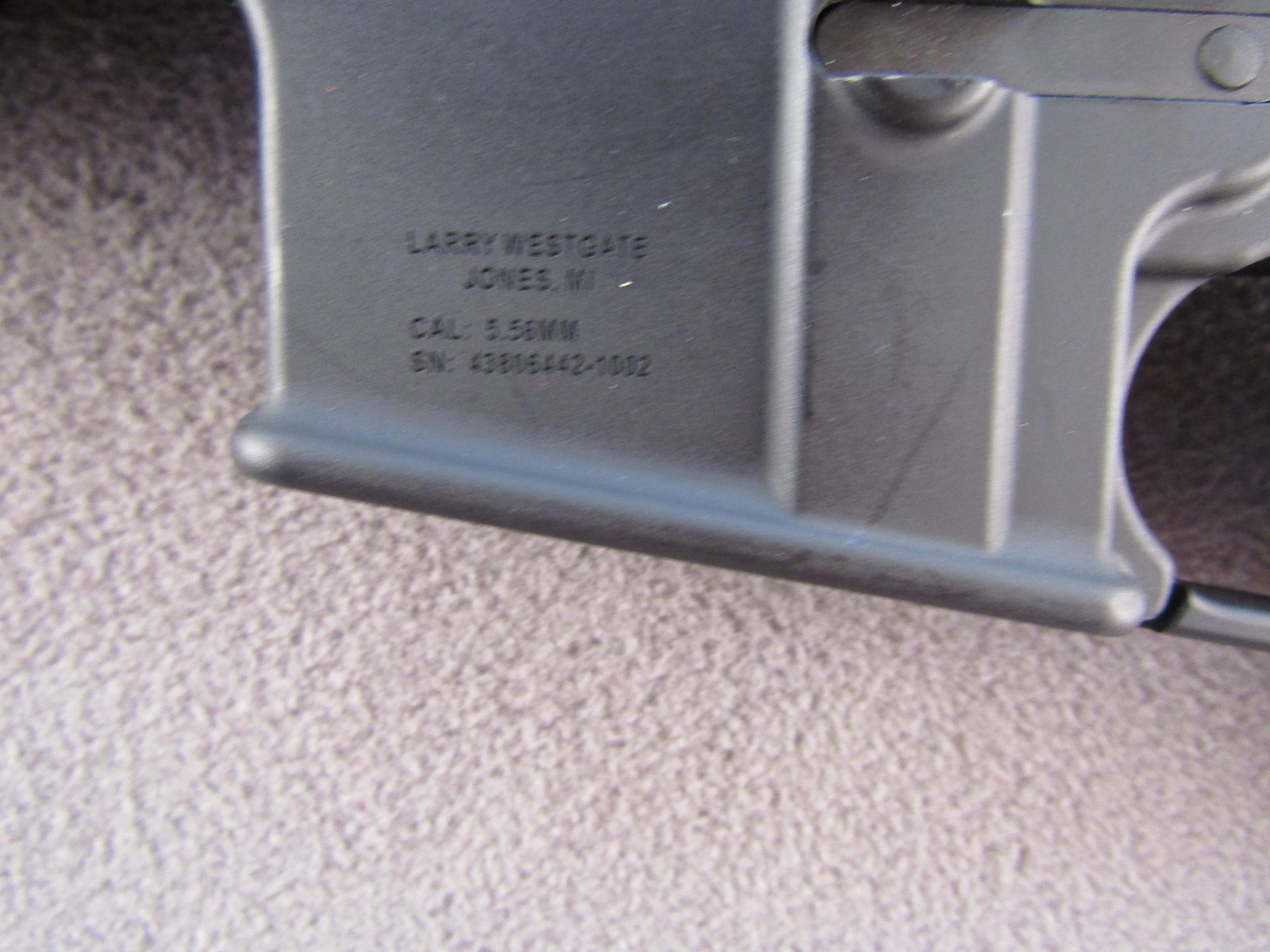 CUSTOM BUILT, Semi-Auto Rifle, .556, S#43806442-1002