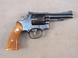 handgun: S&W Model 15-2, Revolver, .38S&W, 6 shot, 4" barrel, S#K815063