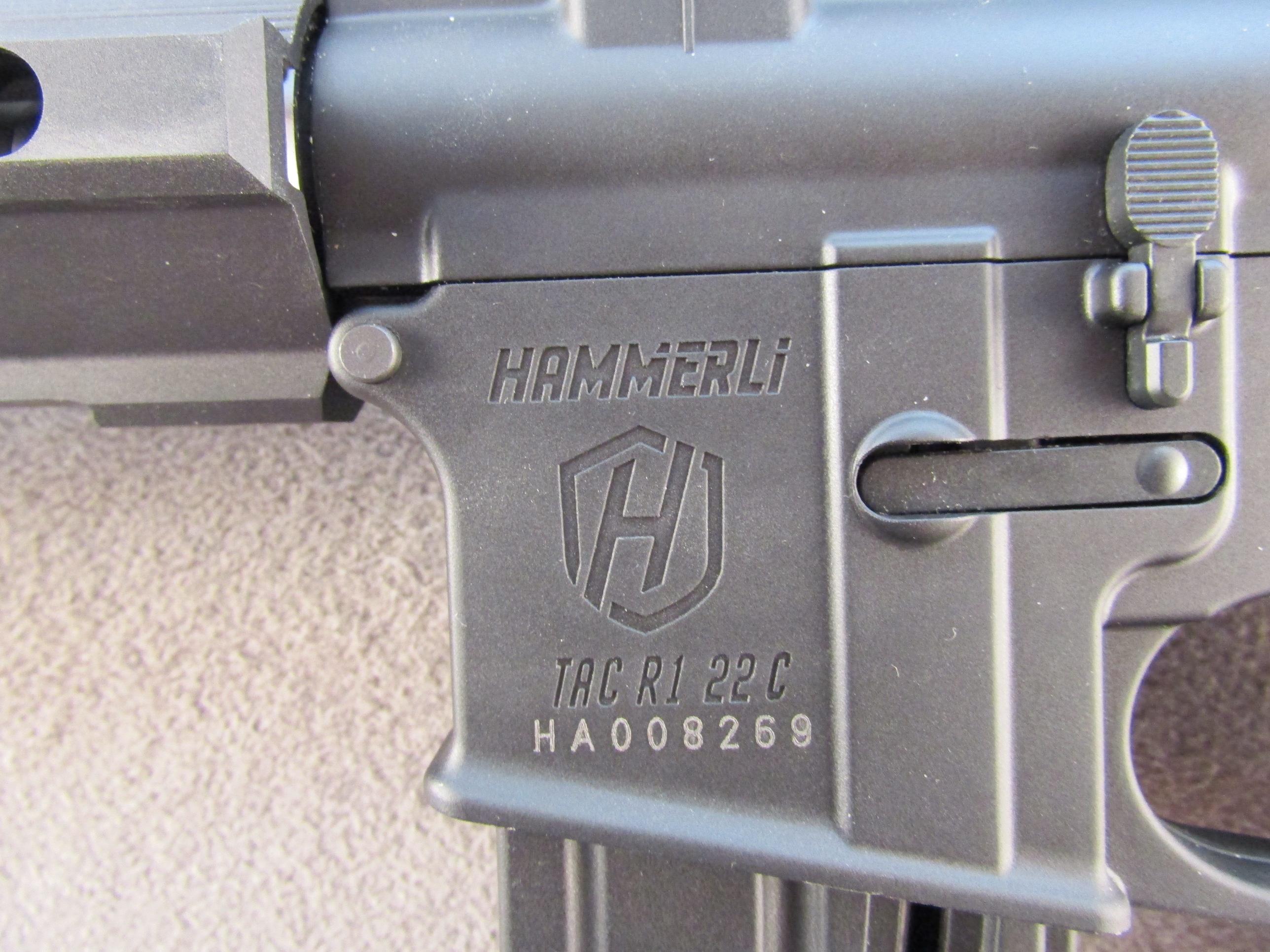 HAMMERLI Model TAC R1 22C, Semi-Auto Rifle, .22, S#HA008269