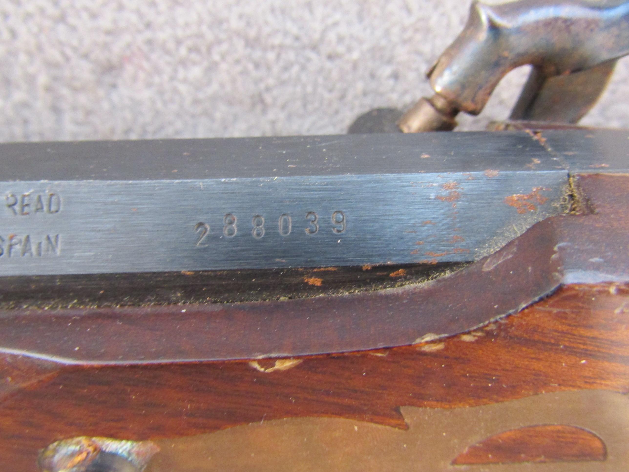 black powder: TRADITIONS Model Unknown, Single-Action Rifle, .50, S#288039