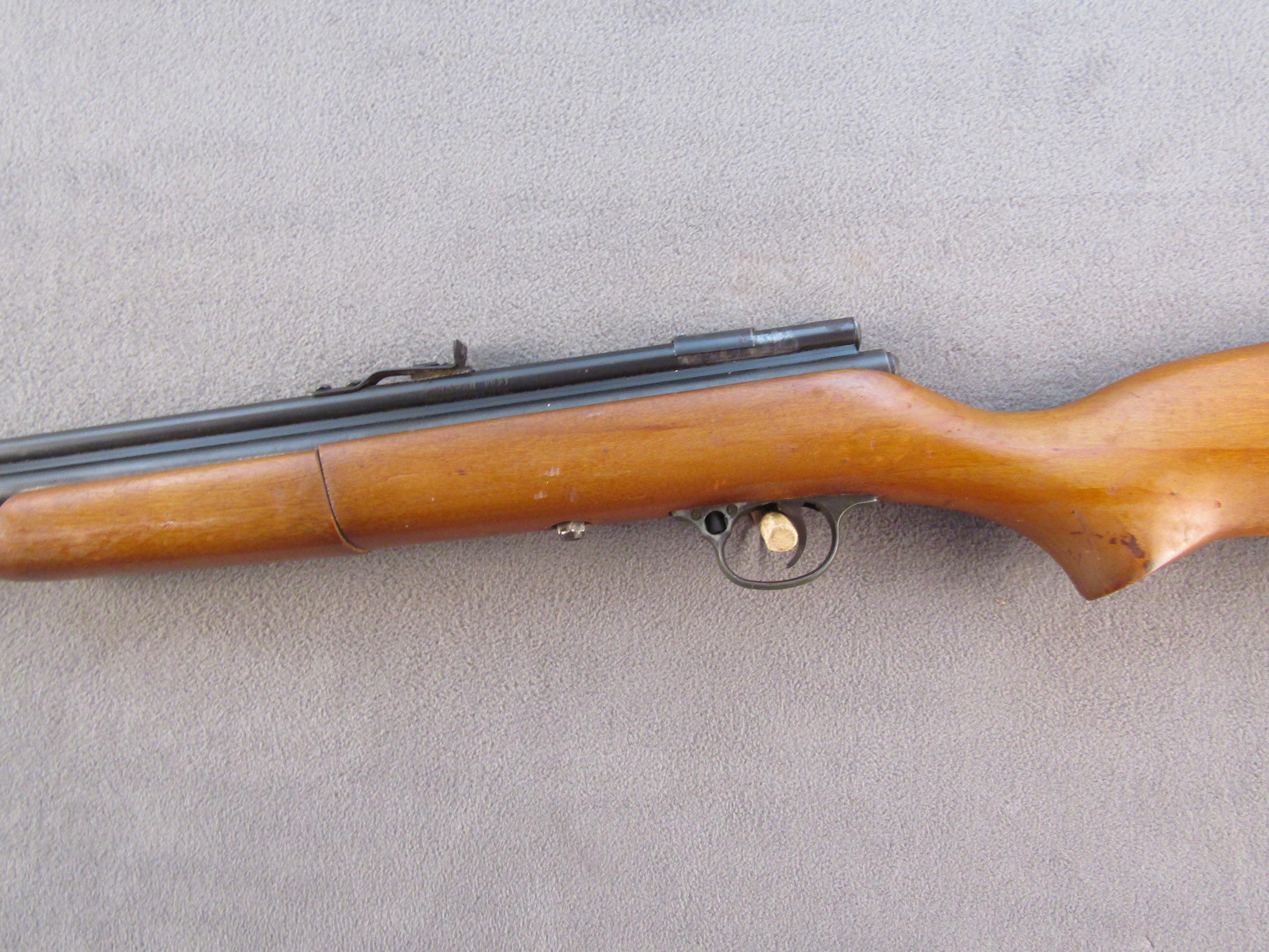 pellet gun: CROSSMAN Model 1400, Single-Action Rifle, .22, S#NVSN