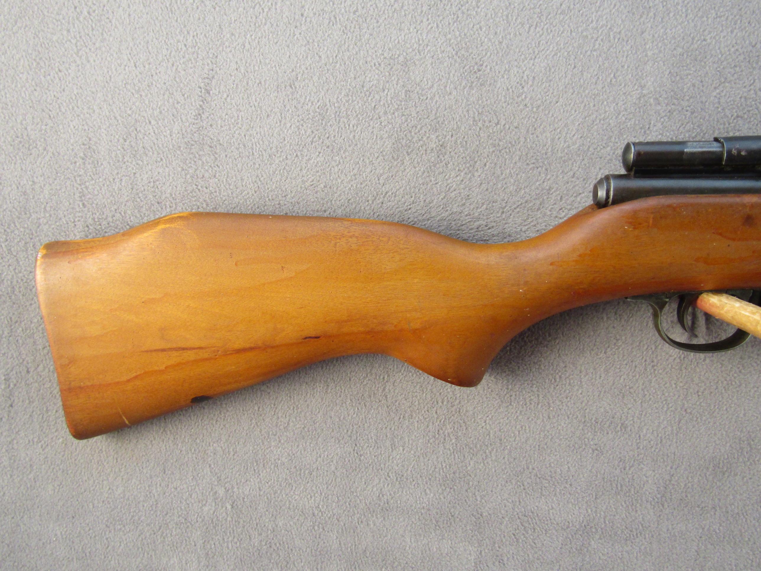 pellet gun: CROSSMAN Model 1400, Single-Action Rifle, .22, S#NVSN