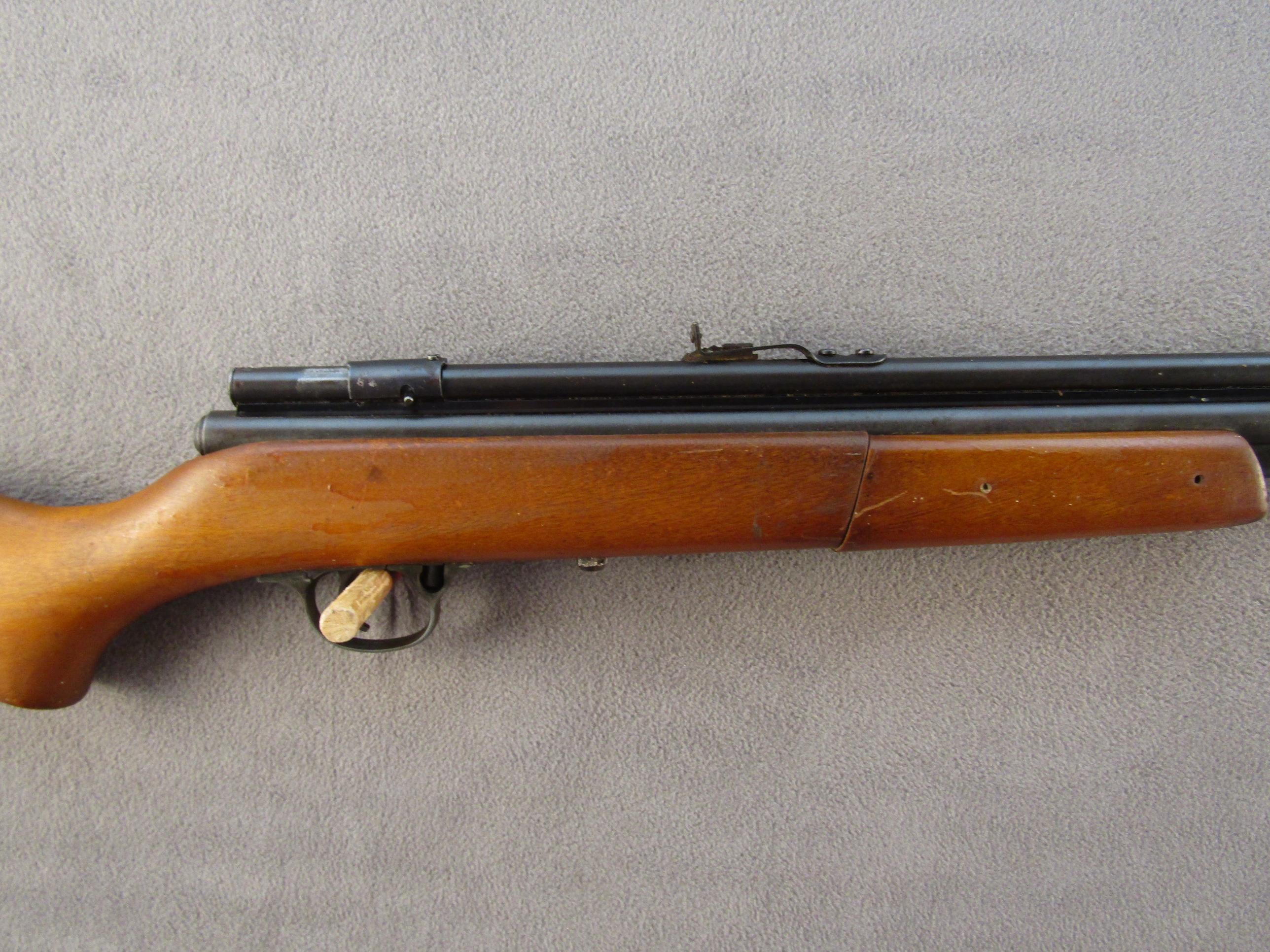 pellet gun: CROSSMAN Model 1400, Single-Action Rifle, .22, S#NVSN