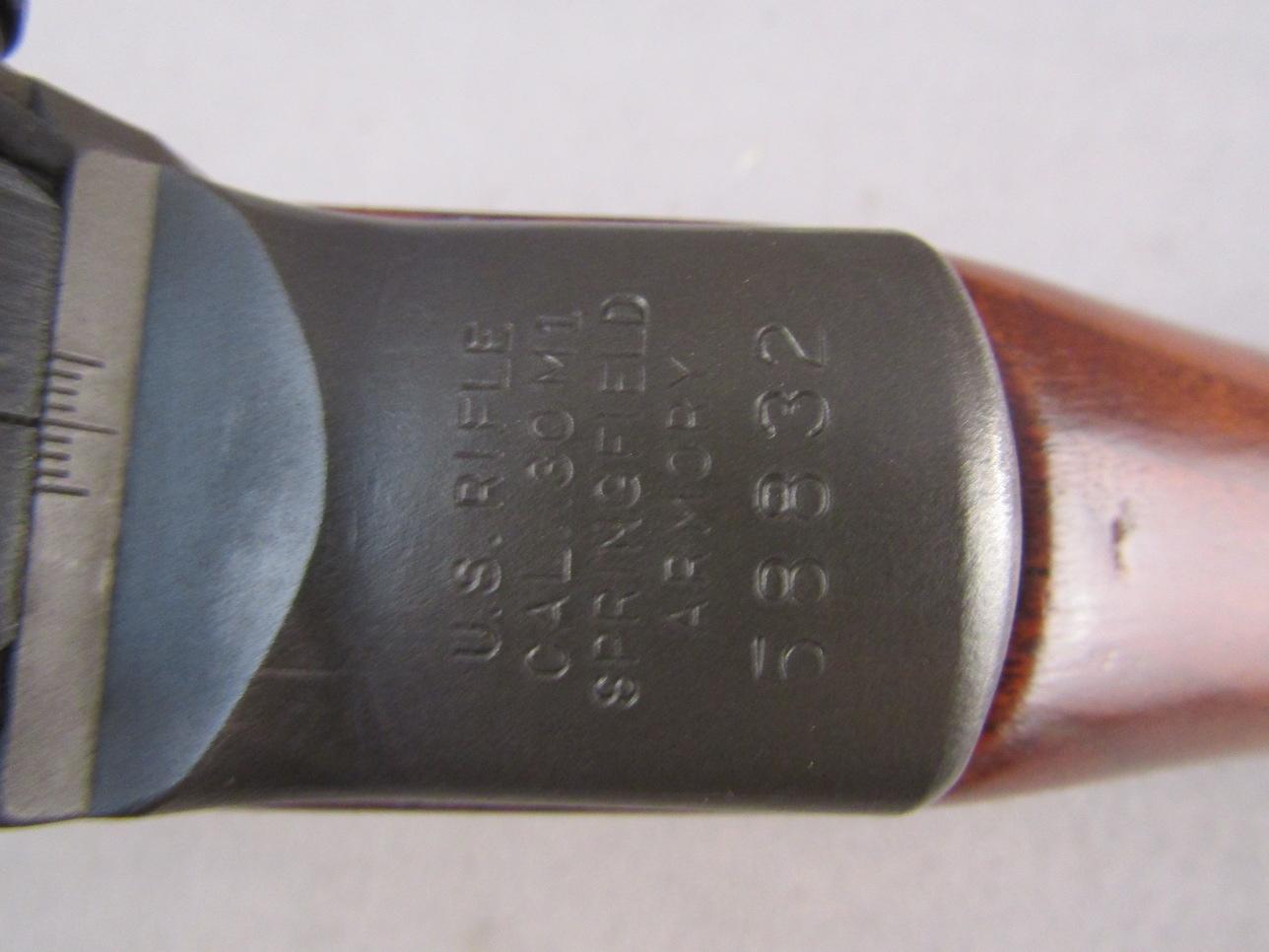 SPRINGFIELD ARMORY Model M1, Semi-Auto Rifle, .30, S#58832