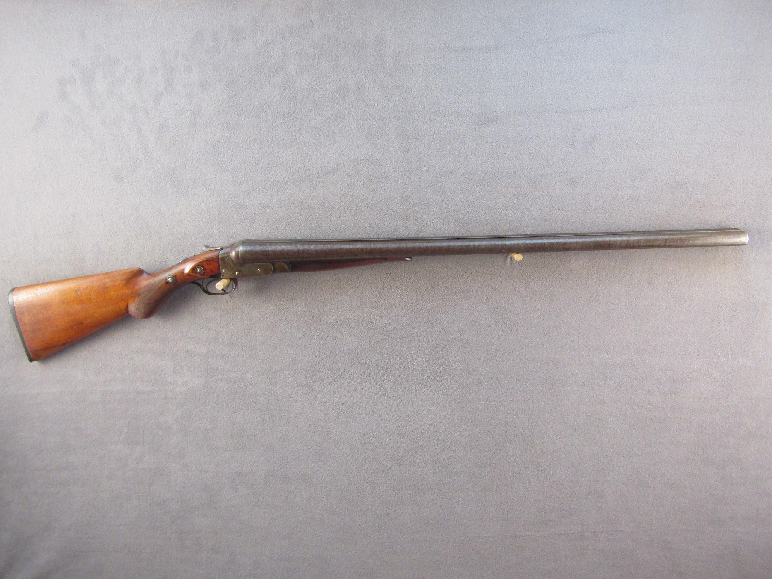 ITHACA Model SxS, Breech-Action Shotgun, possibly 10g, S#25359