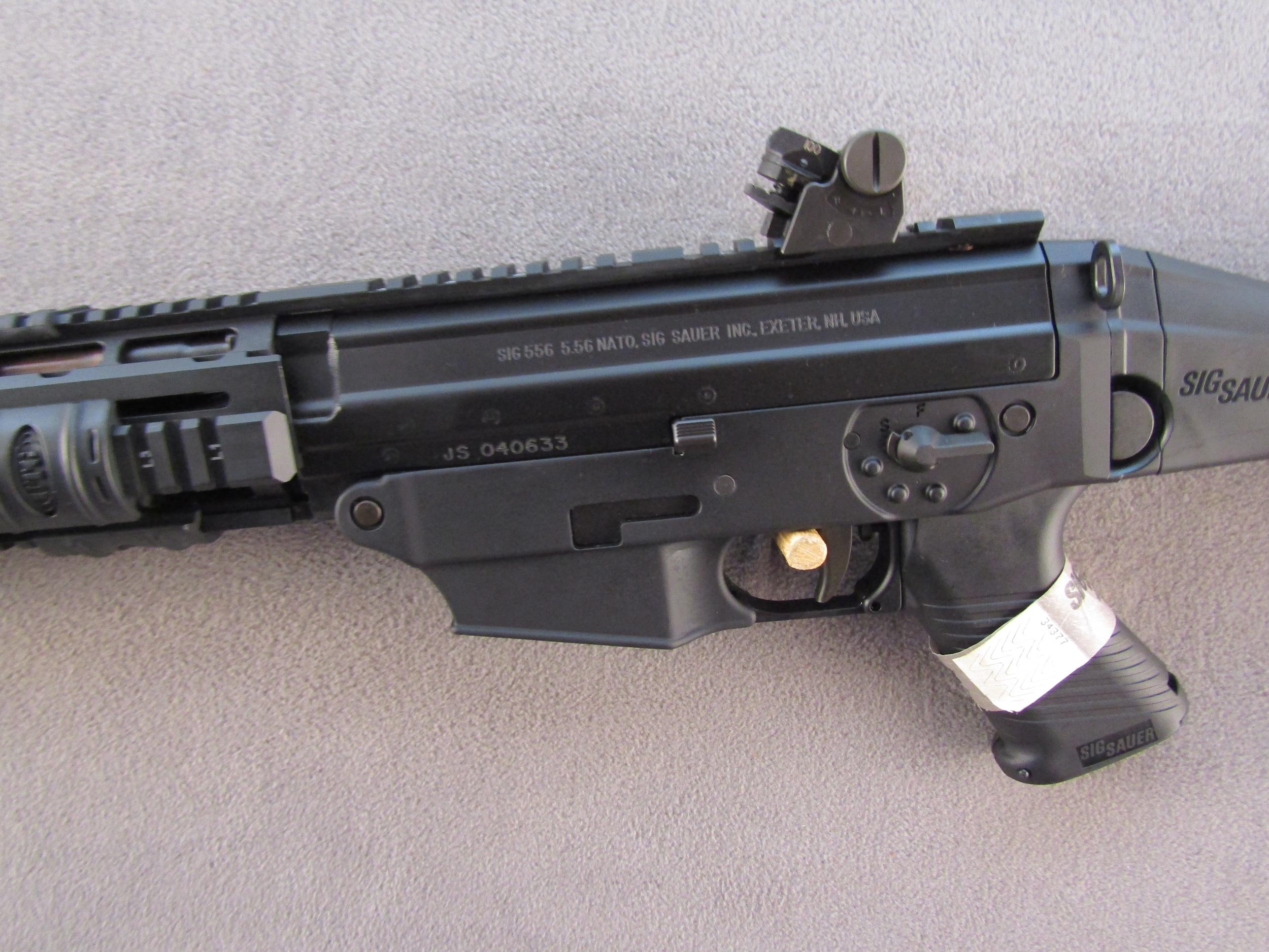 SIG SAUER Model SIG556, Semi-Auto Rifle, 5.56, S#JS040633