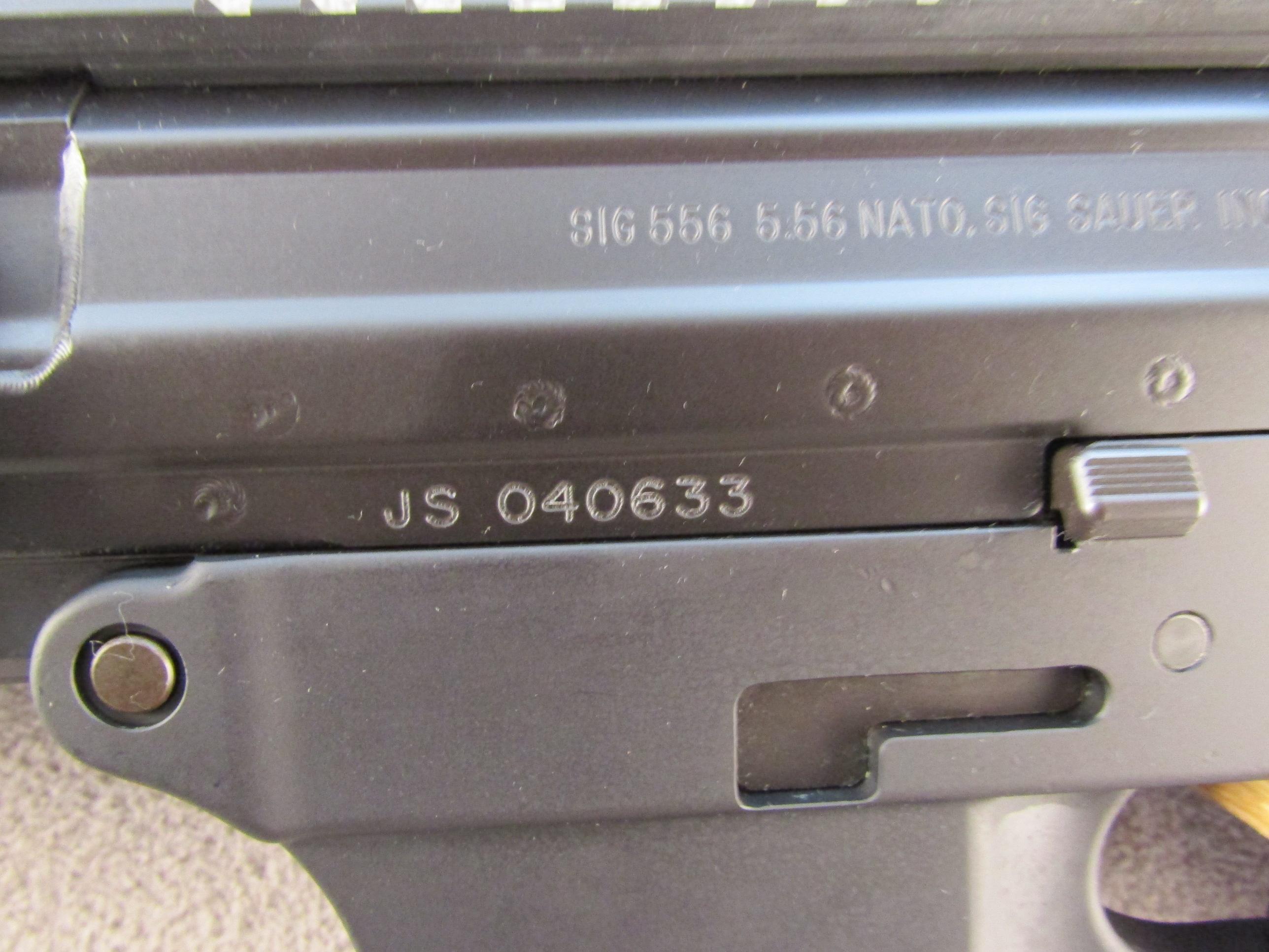 SIG SAUER Model SIG556, Semi-Auto Rifle, 5.56, S#JS040633