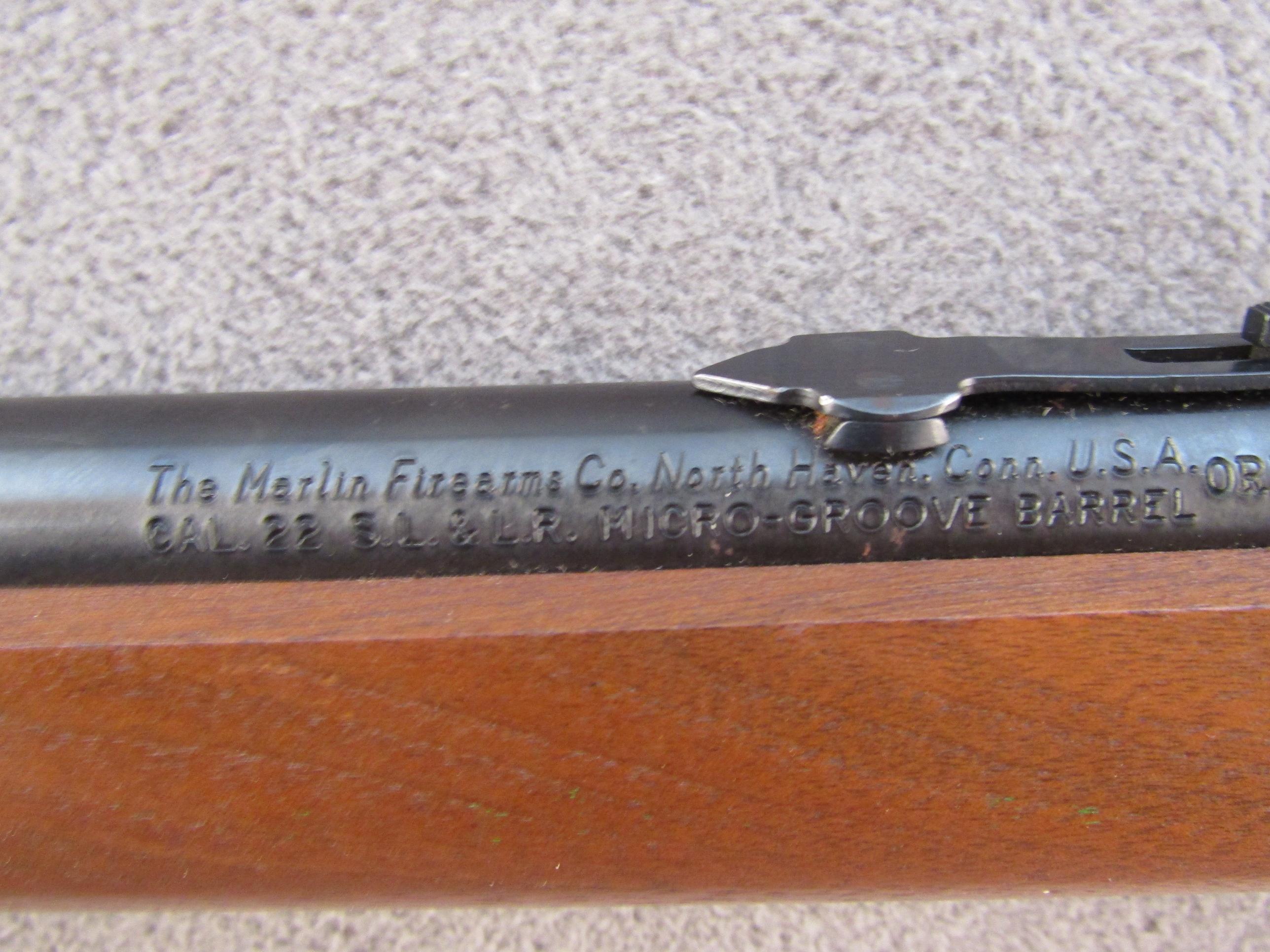 MARLIN Model Original Golden 39A, Lever-Action Rifle, .22S&L, S#18271586