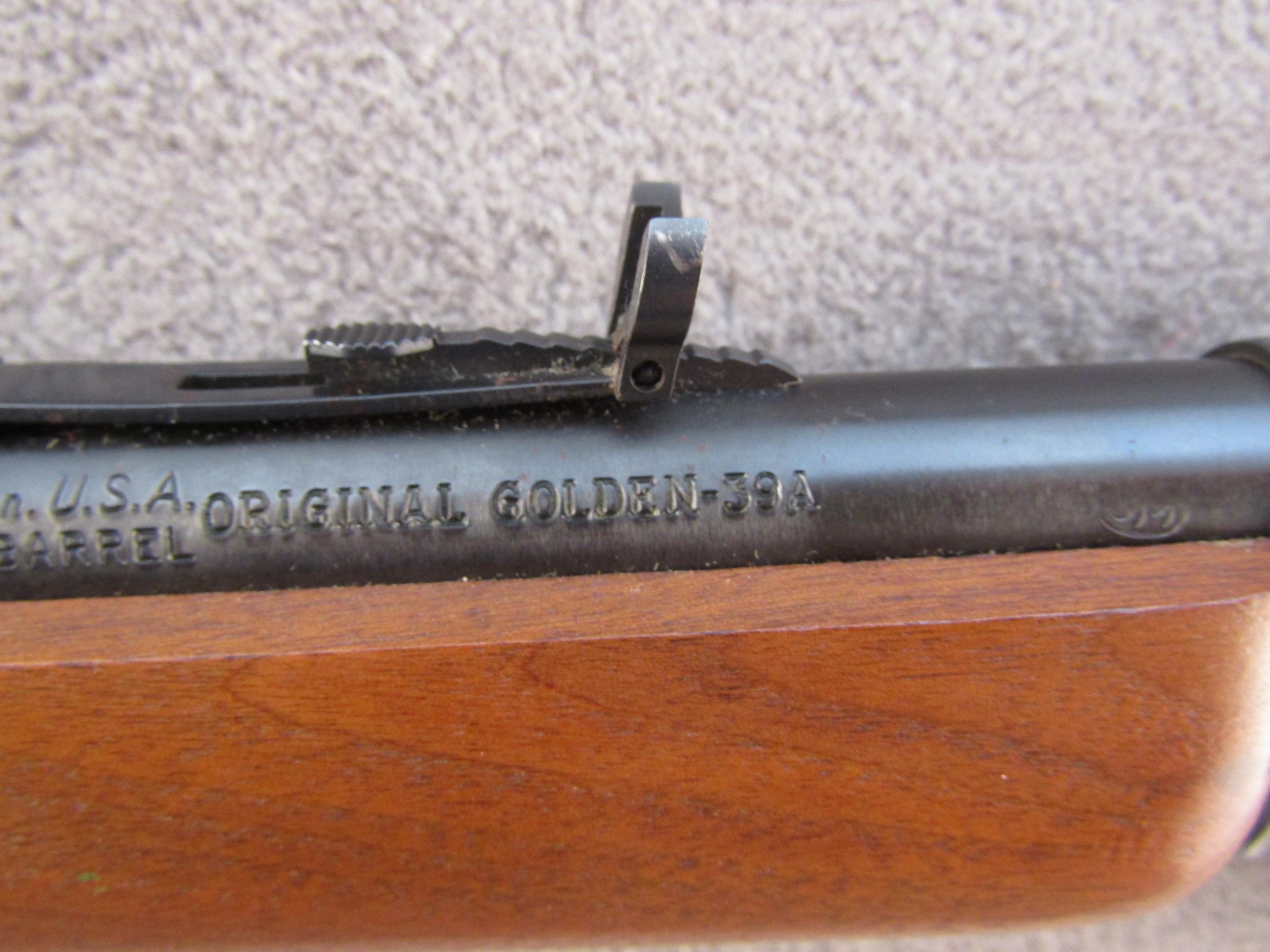 MARLIN Model Original Golden 39A, Lever-Action Rifle, .22S&L, S#18271586