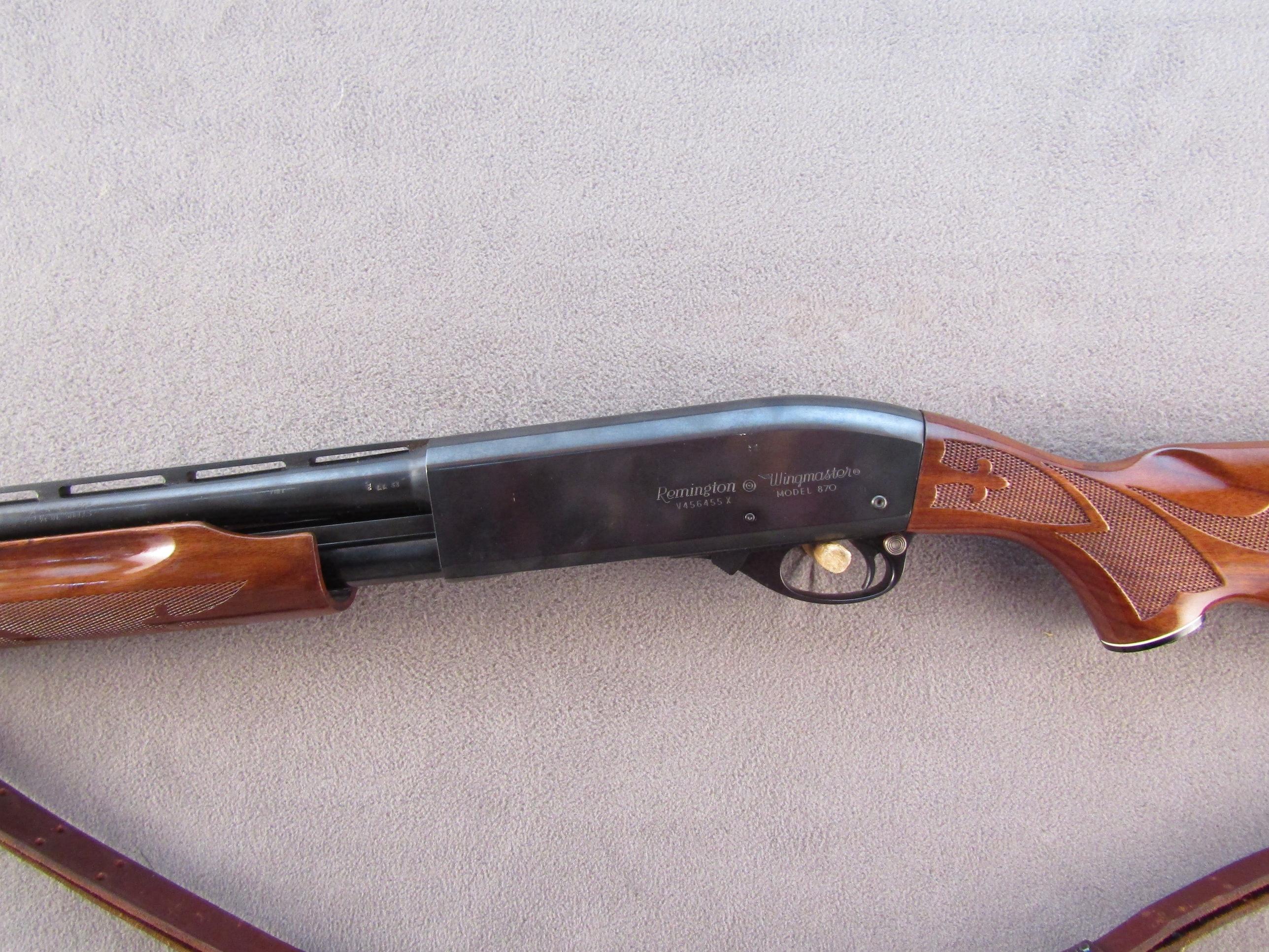 REMINGTON Model 870 Wingmaster, Pump-Action Shotgun, 20g, S#V456455X