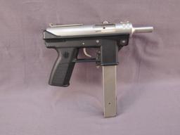 handgun: INTERTEC Model AB-10, Semi-Auto Pistol, 9mm, 20 shot, 3" barrel, S#A04536