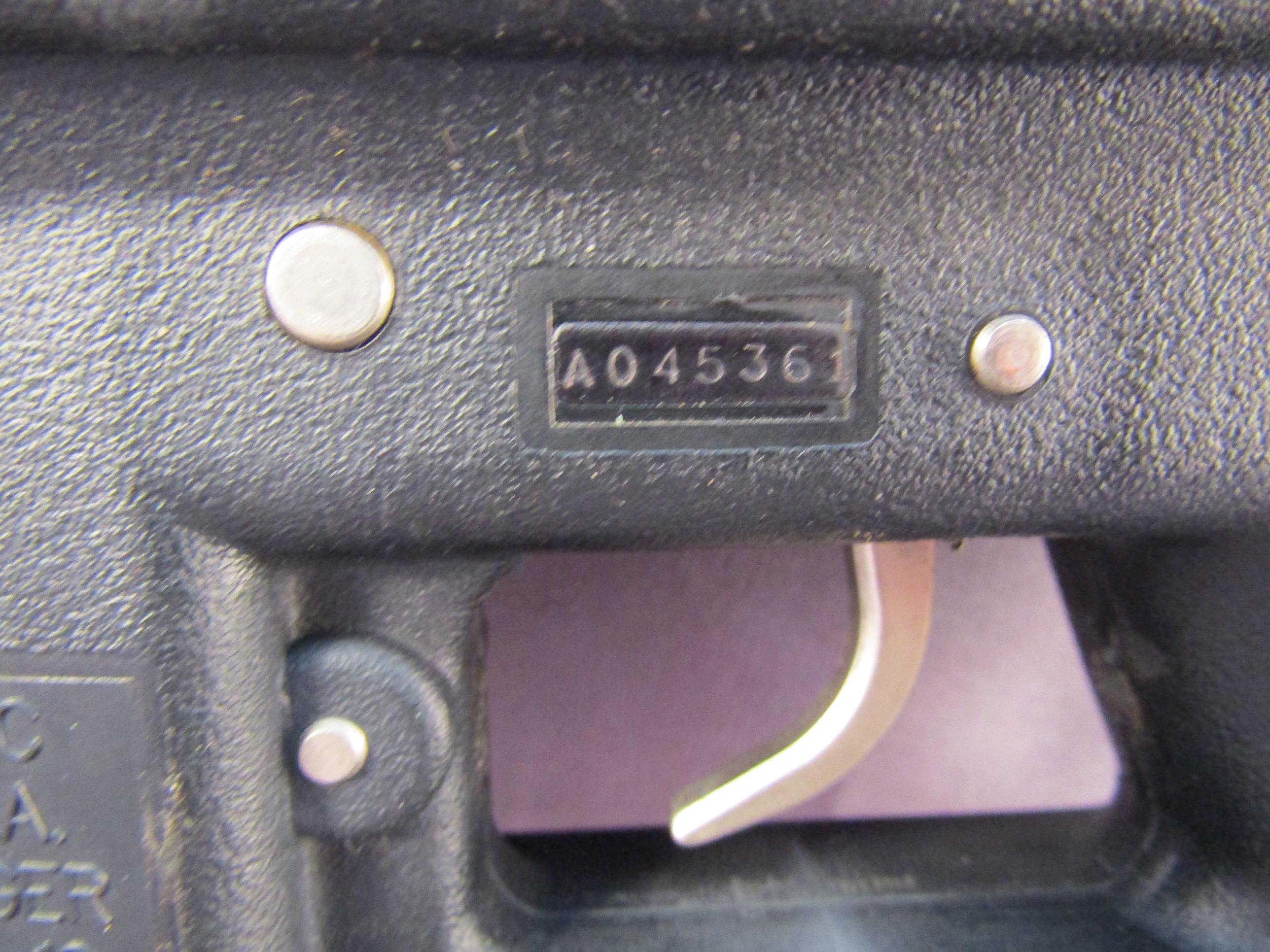 handgun: INTERTEC Model AB-10, Semi-Auto Pistol, 9mm, 20 shot, 3" barrel, S#A04536