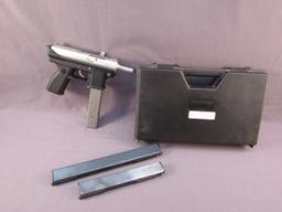 handgun: INTERTEC Model AB-10, Semi-Auto Pistol, 9mm, 20 shot, 3" barrel, S#A04536