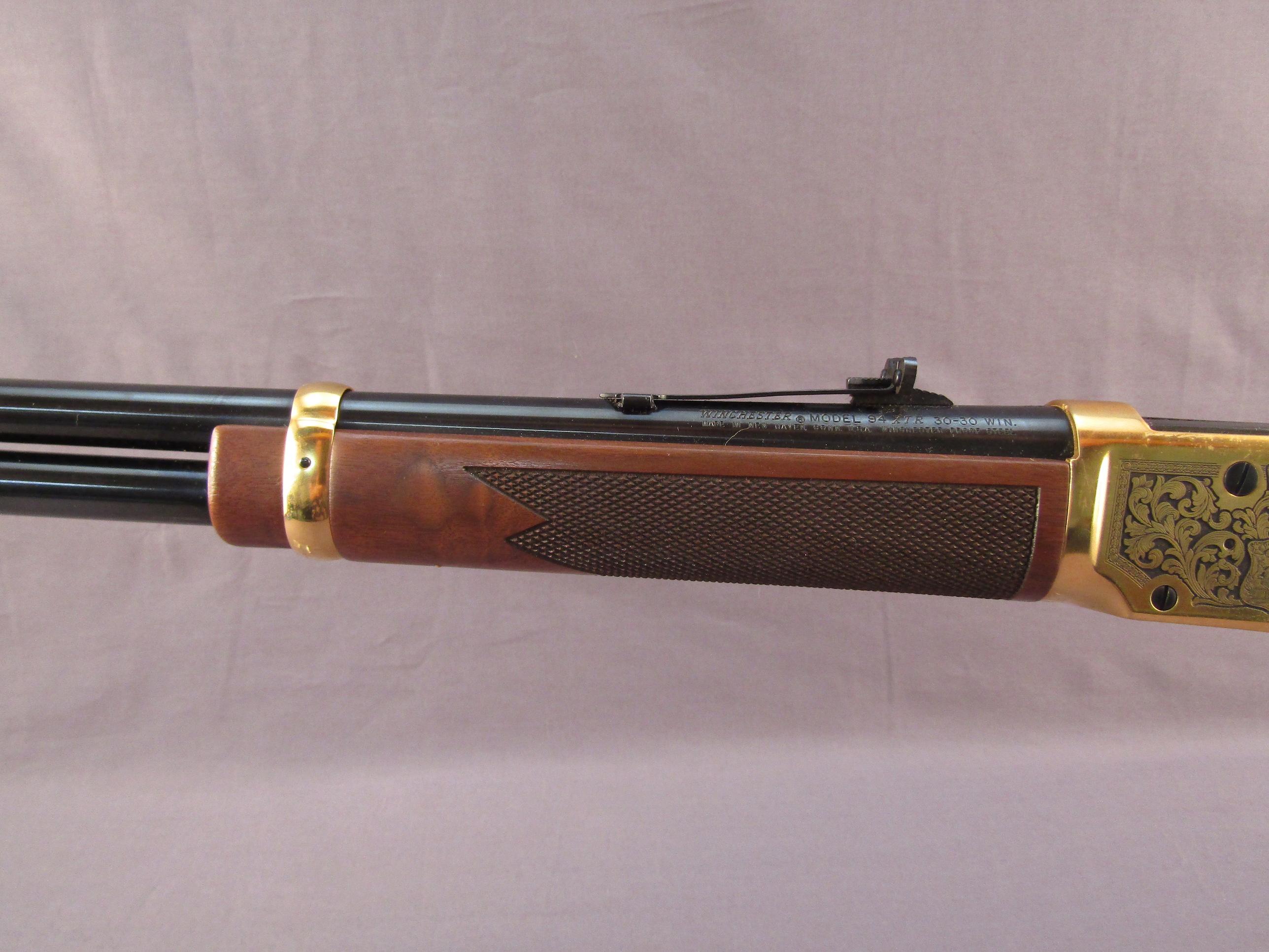 WINCHESTER Model Michigan Lawman Commemorative 94 XTR, Lever-Action Rifle, .30-30win, S#4712917