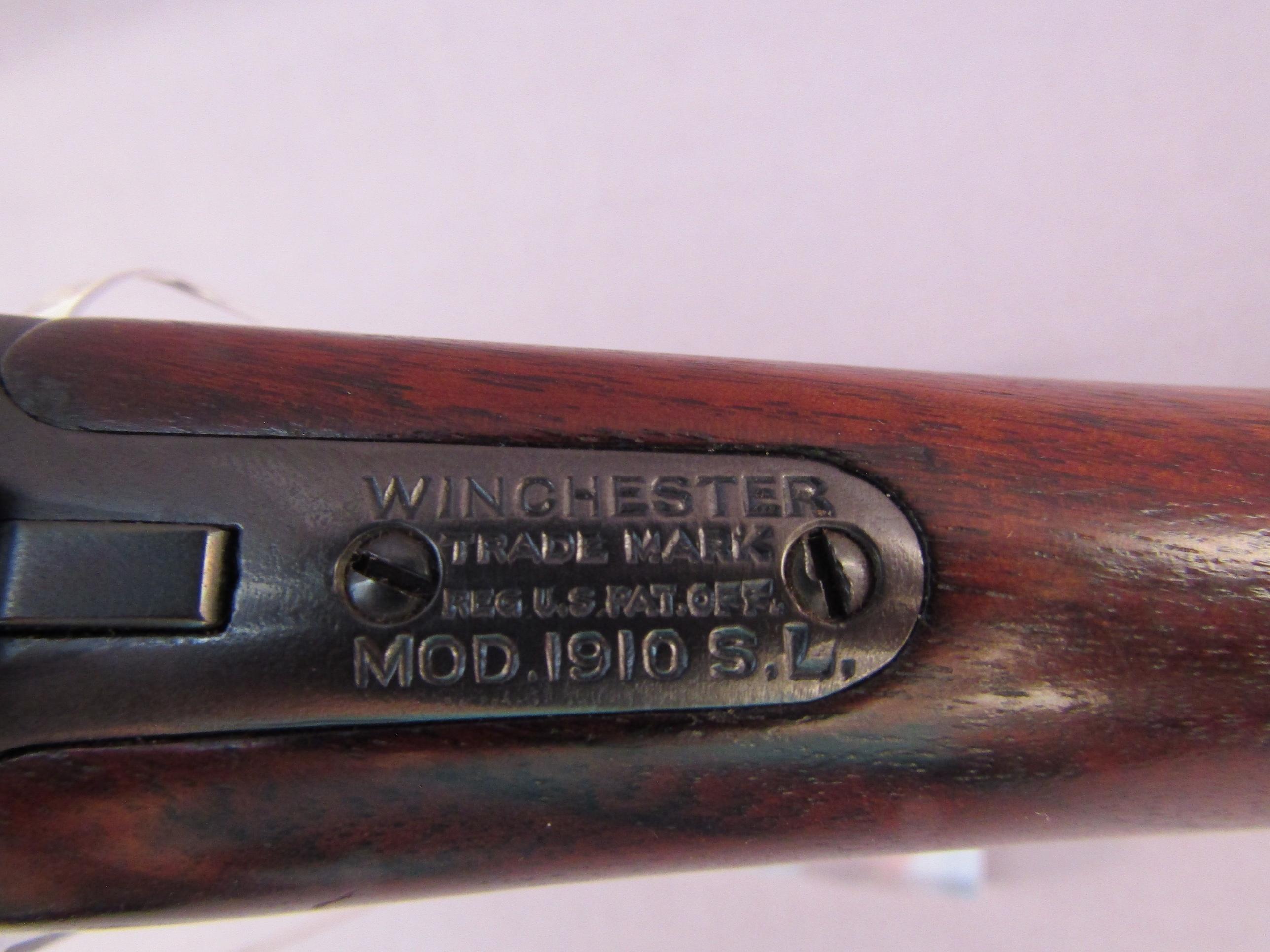WINCHESTER Model 1910 SL, Semi-Auto Rifle, 401, S#18611
