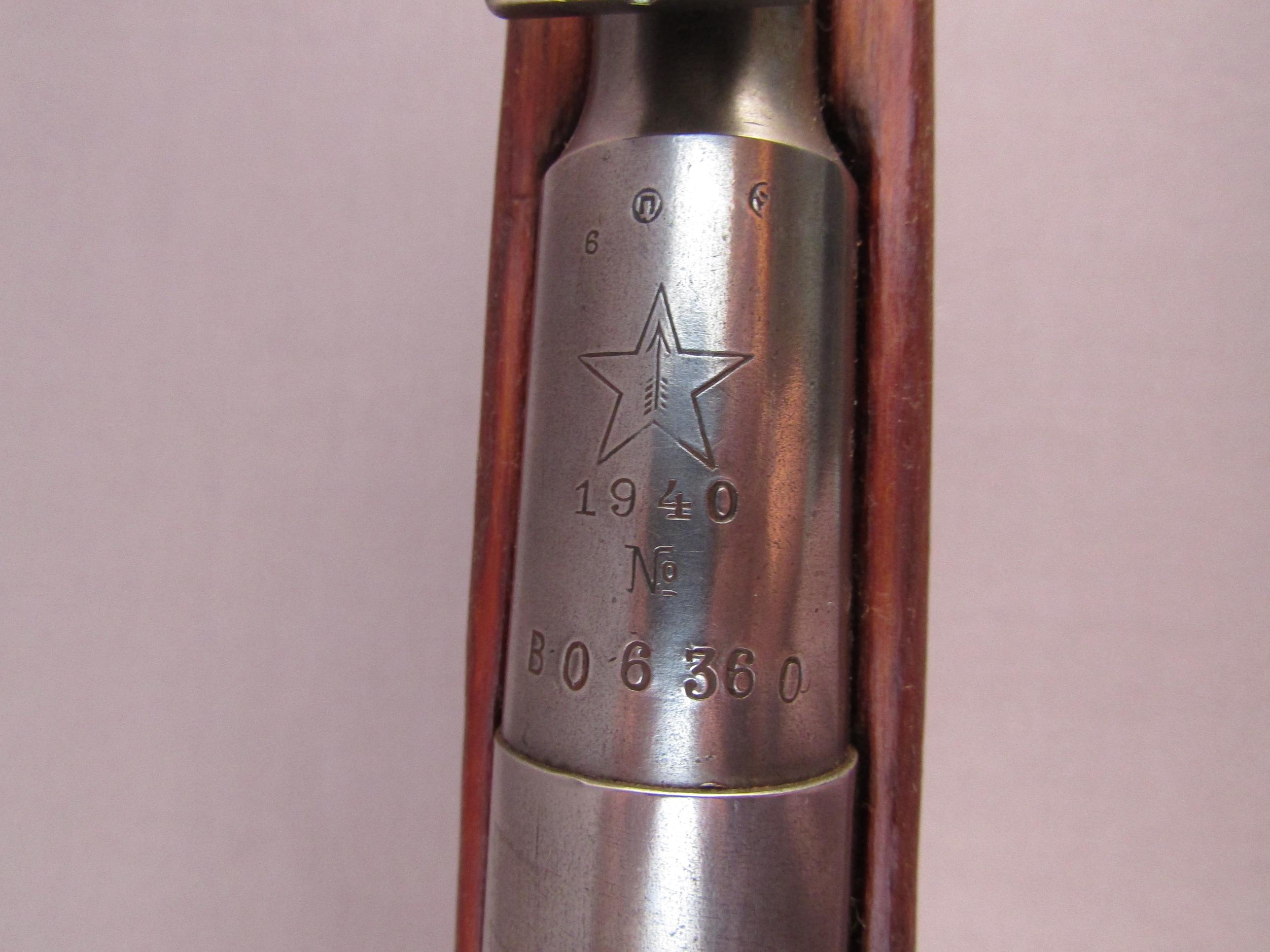 MOSIN NAGANT Model 91/30 Russian, Bolt-Action Rifle, 7.62x54R, S#V06360