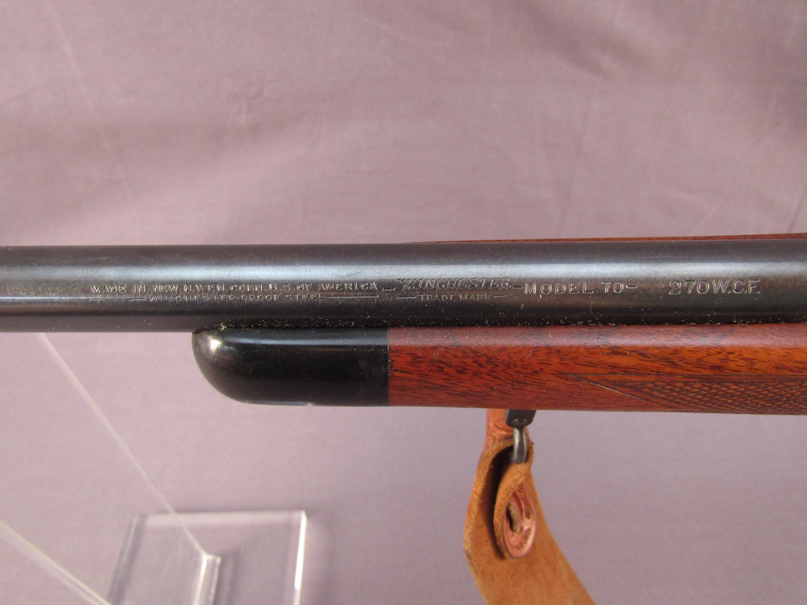 WINCHESTER Model Super Grade, Bolt-Action Rifle, .270WCF, S#66094