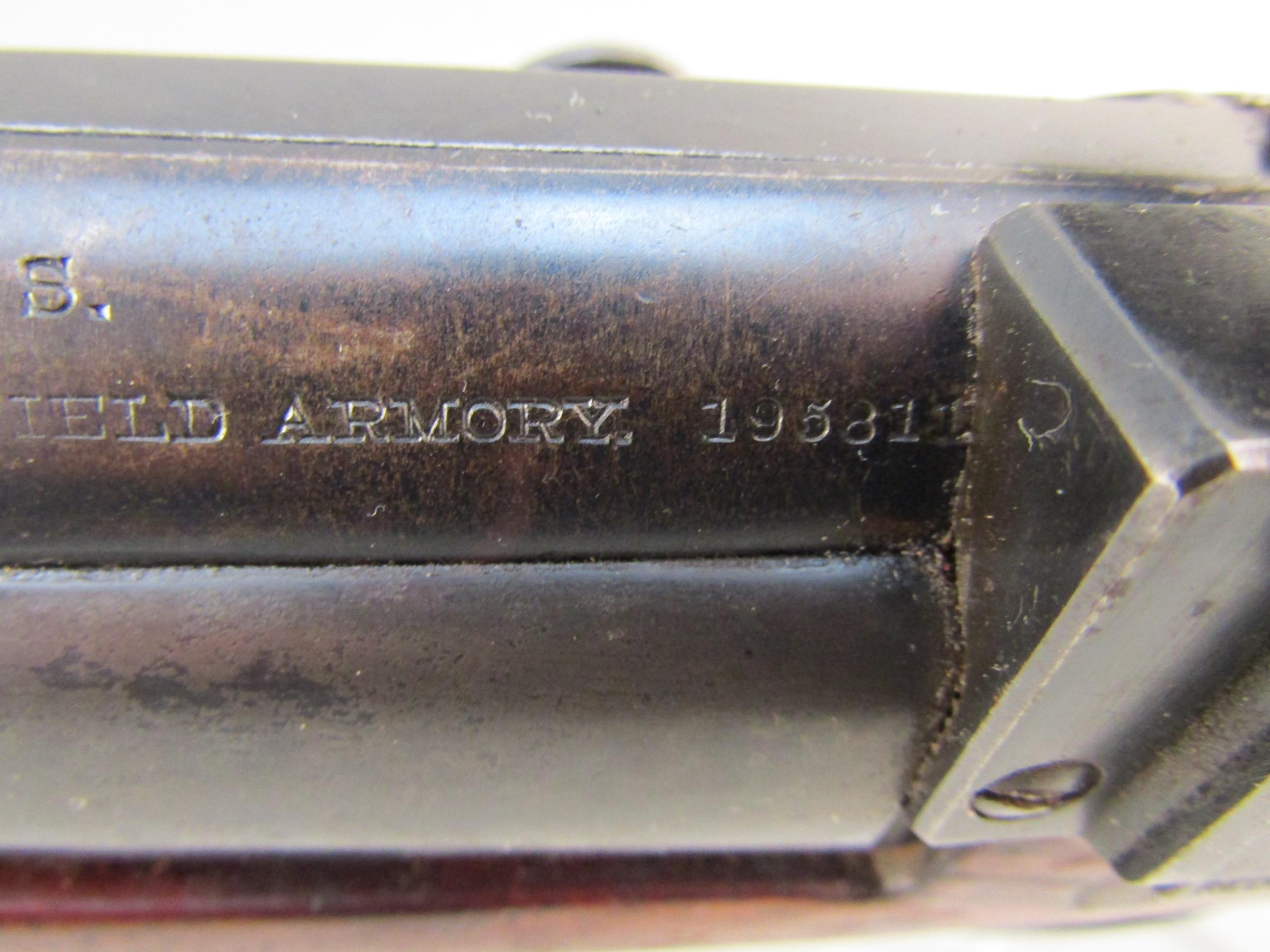 SPRINGFIELD ARMORY Model 1898, Bolt-Action Rifle, .30-40 Krag, S#195811