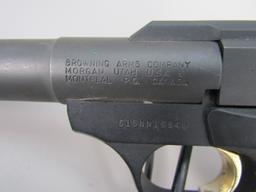 handgun: BROWNING Model Buckmark, Semi-Auto Pistol, .22LR, 10 shot, 5.5" bbl, 9.5" o/a, S#515NN16840