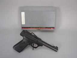 handgun: BROWNING Model Buckmark, Semi-Auto Pistol, .22LR, 10 shot, 5.5" bbl, 9.5" o/a, S#515NN16840