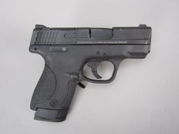 handgun: S&W Model M&P 40 Shield, Semi-Auto Pistol, .40, 7 shot, 3" barrel, 6" overall, S#HTH4332