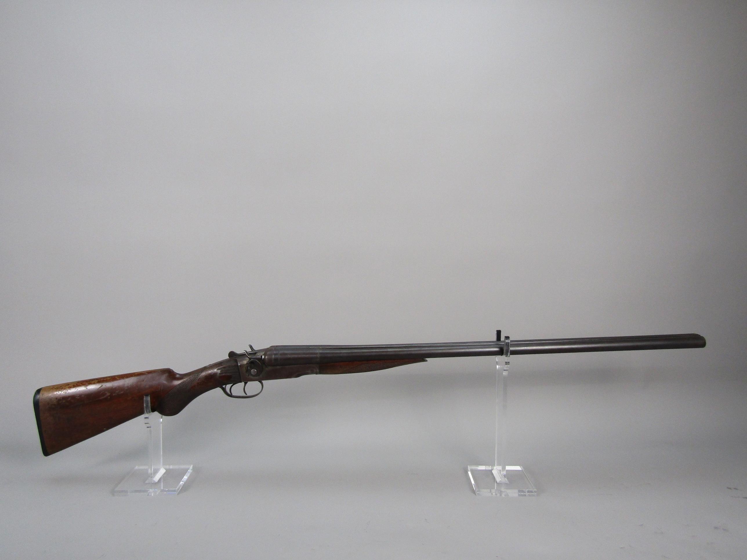 antique: STEVENS Model SxS, Breech-Action Shotgun, 12g, S#25919