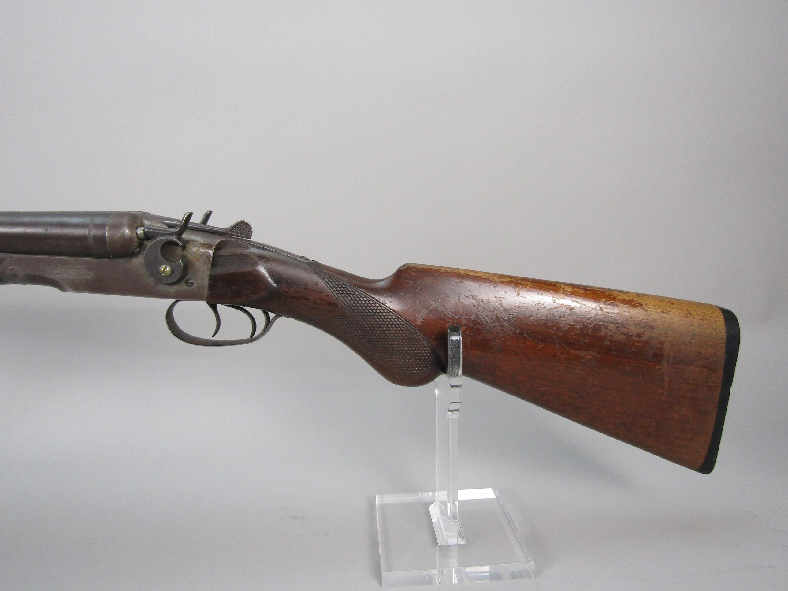 antique: STEVENS Model SxS, Breech-Action Shotgun, 12g, S#25919