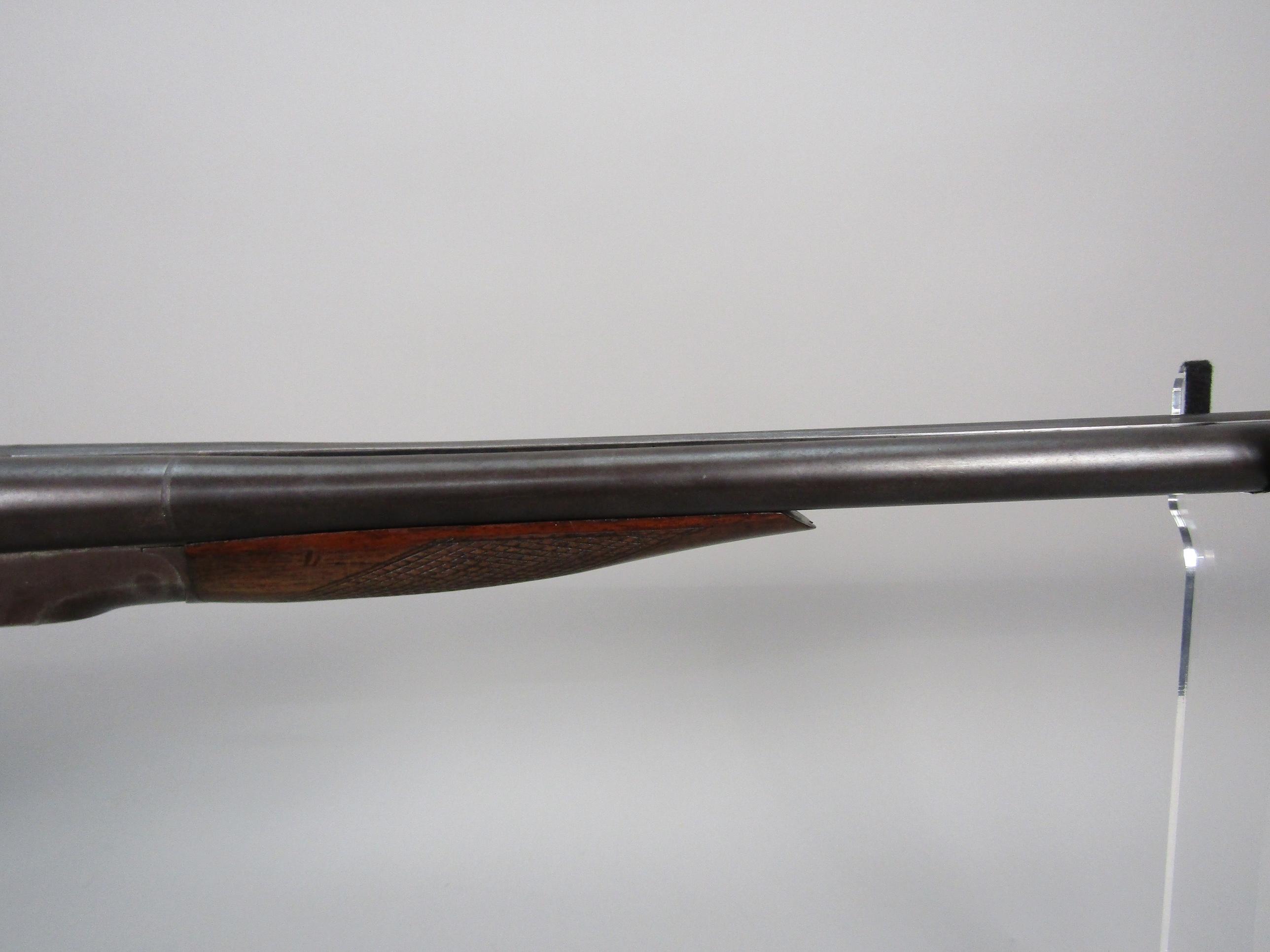 antique: STEVENS Model SxS, Breech-Action Shotgun, 12g, S#25919
