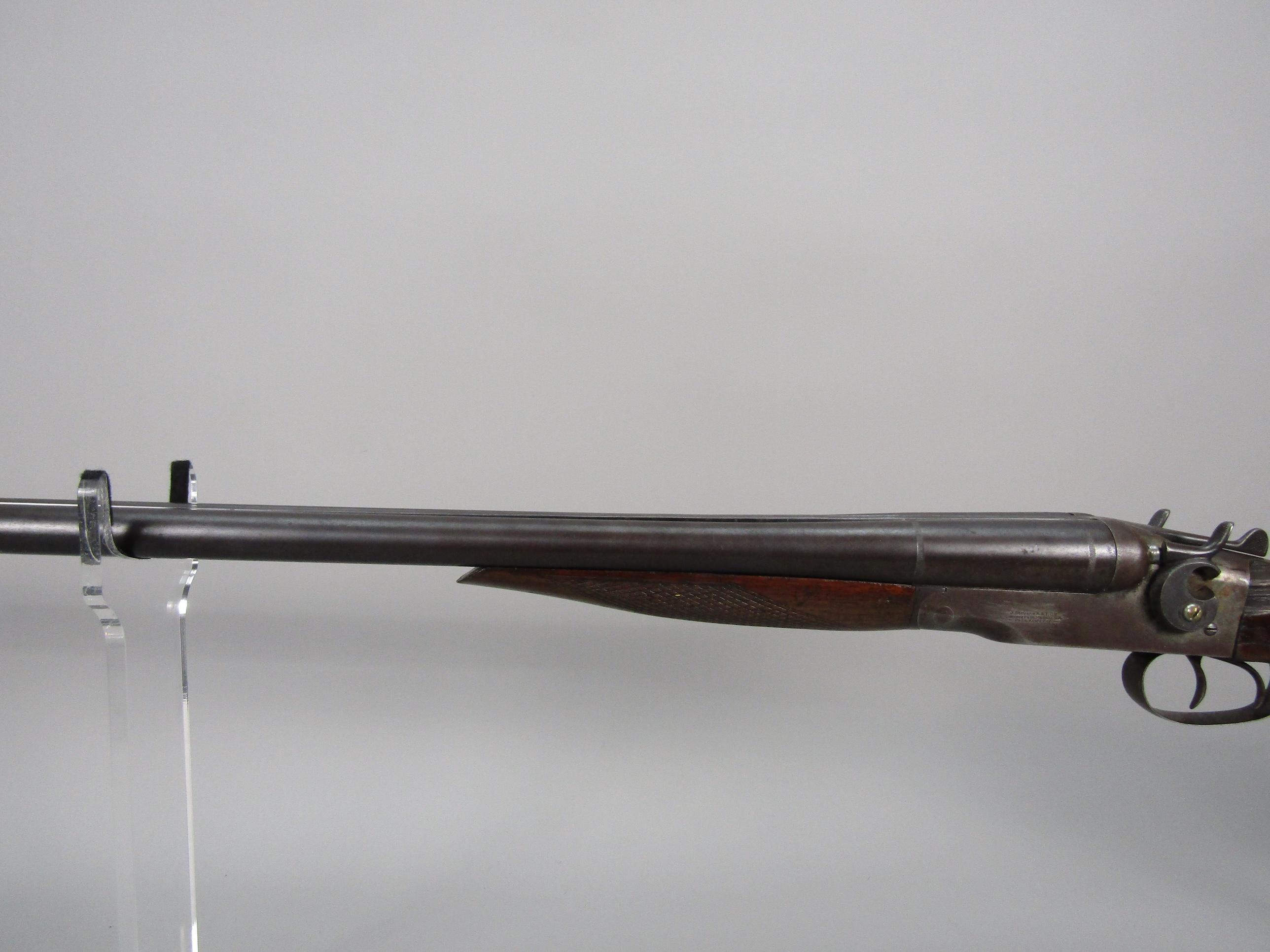 antique: STEVENS Model SxS, Breech-Action Shotgun, 12g, S#25919
