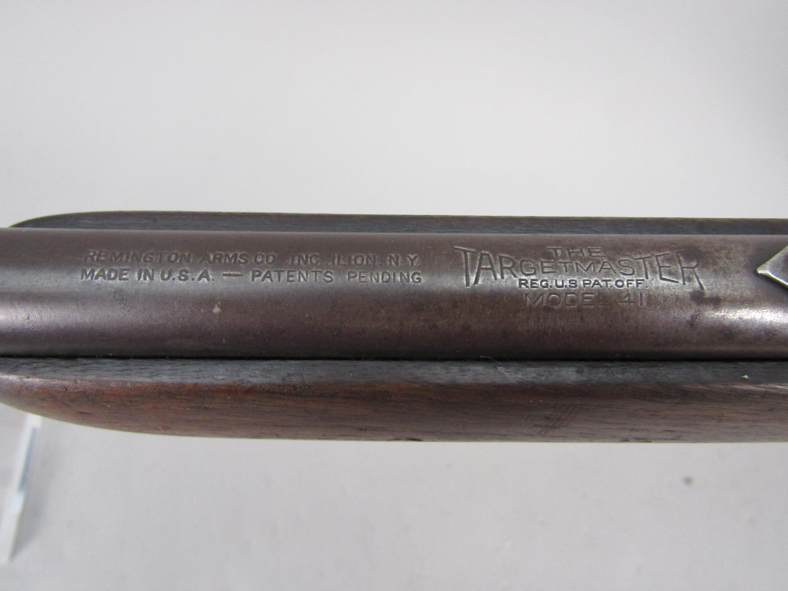 REMINGTON Model 41, Bolt-Action Rifle, .22, S#NVSN