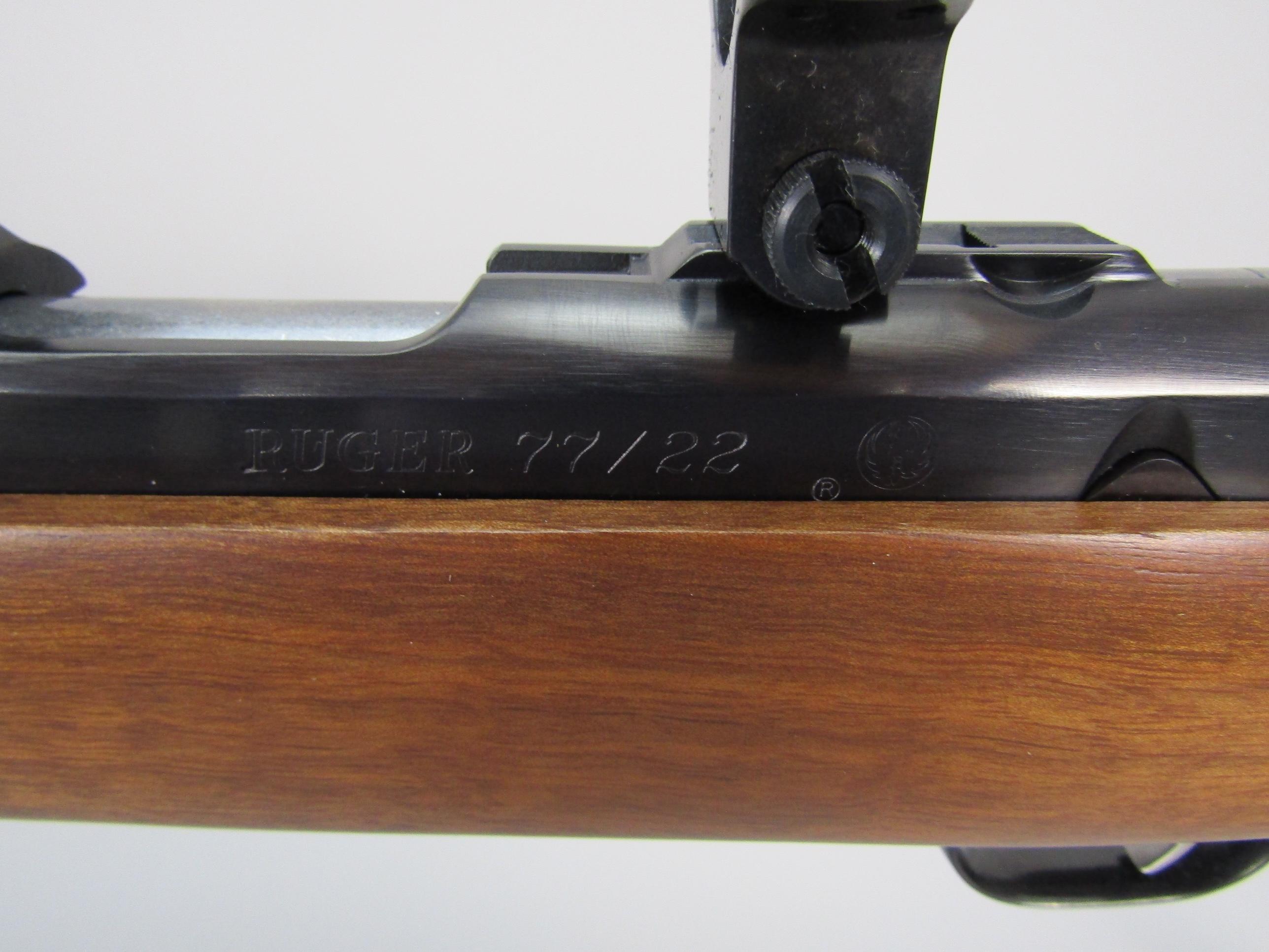 RUGER Model 77/22, Bolt-Action Rifle, .22WMR, S#703-71255