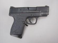 handgun: S&W Model M&P 45 Shield, Semi-Auto Pistol, .45, 7 shot, 3 1/8" bbl, 6 1/2" o/a, S#JBW4594