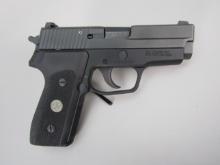handgun: SIG SAUER Model P225, Semi-Auto Pistol, 9mm, 8 shot, 3 1/2" barrel, 7" overall, S#46A006146