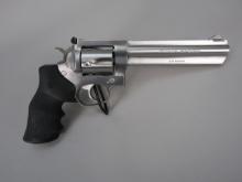 handgun: RUGER Model GP100, Revolver, .357Mag, 6 shot, 6" barrel, 11 1/2" overall, S#176-16527