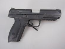 handgun: RUGER Model American, Semi-Auto Pistol, .45acp, 1 shot, 4 3/4" bbl, 8 1/4" o/a, S#861-11683