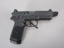 handgun: FN Model FNX-45, Semi-Auto Pistol, .45, 15 shot, 5 1/4" bbl, 8 3/4" overall, S#FX3U156949