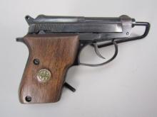handgun: BERETTA Model 21A, Semi-Auto Pistol, .22LR, 6 shot, 2 1/2" barrel, 5" overall, S#BBS56665U