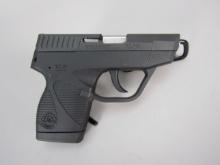 handgun: TAURUS Model PT738, Semi-Auto Pistol, .380, 6 shot, 2 3/4" bbl, 5 1/4" overall, S#1D120251