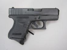 handgun: GLOCK Model 27, Semi-Auto Pistol, .40, 9 shot, 3 1/4" barrel, 6 1/2" overall, S#LDA525
