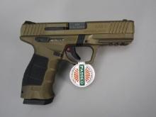 handgun: SARSILMAZ Model SAR 9, Semi-Auto Pistol, 9mm, 17 shot, 4.5" bbl 7.5" o/a S#T1102-21BV22734