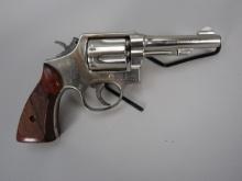 handgun: S&W Model 10, Revolver, .38S&W, 6 shot, 4" barrel, 9 1/2" overall, S#358063