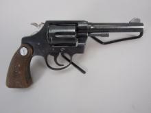 handgun: COLT Model Police Positive Special, Revolver, .38spl, 6 shot, 4" bbl, 9" overall, S#973501