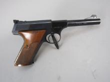 handgun: COLT Model Woodsman, Semi-Auto Pistol, .22, 10 shot, 4 1/2" bbl, 8 1/2" overall, S#205965-S