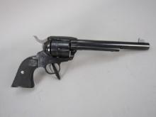 handgun: RUGER Model New Vaquero, Revolver, .45, 6 shot, 7 1/2" barrel, 13" overall, S#512-46387