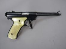 handgun: RUGER Model MKI, Semi-Auto Pistol, .22LR, 10 shot, 6" barrel, 10 1/4" overall, S#207660