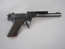 handgun: HIGH STANDARD Model HD Military, Semi-Auto Pistol .22LR 10 shot 6.75" bbl 11" o/a S#247432