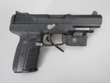 handgun: FNH Model Five-Seven, Semi-Auto Pistol, 5.7x28, 20 shot, 4.75" bbl, 8.25" o/a, S#386108866