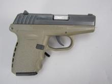 handgun: SCCY Model CPX-2, Semi-Auto Pistol, 9mm, 8 shot, 3" barrel, 6" overall, S#164358